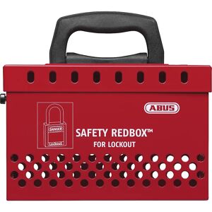 ABUS Caja de seguridad Safety Redbox B835, con soporte mural, rojo