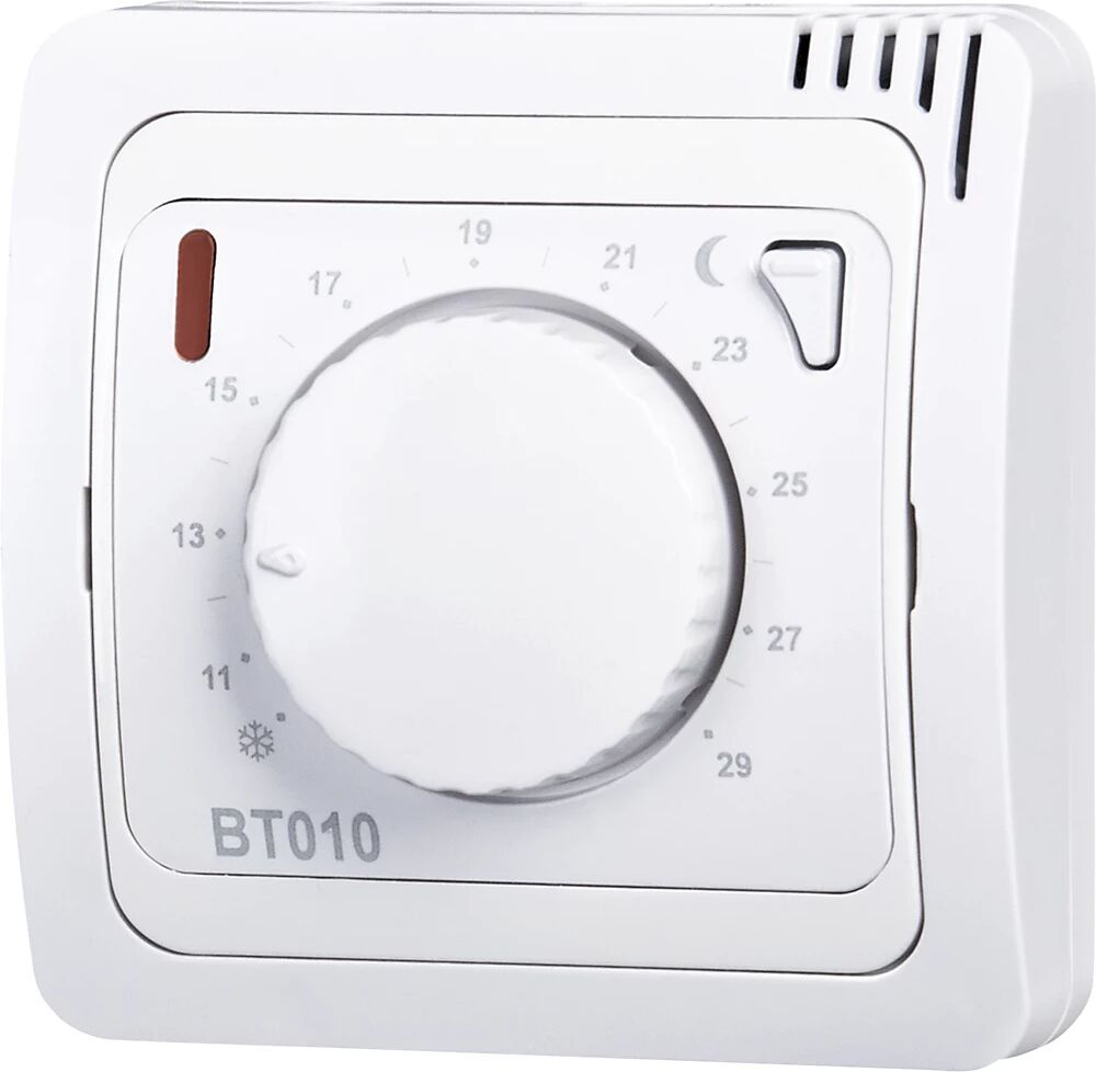 kaiserkraft Termostato ambiente por radio BT010, transmisor con control de rueda giratoria, para 1 receptor