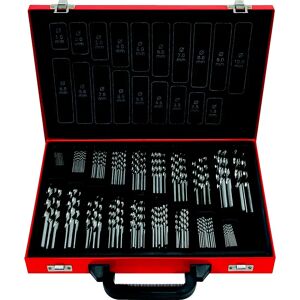 KS Tools Juego de brocas helicoidales HSS-G Co 5, 170 piezas, 1 - 10 mm