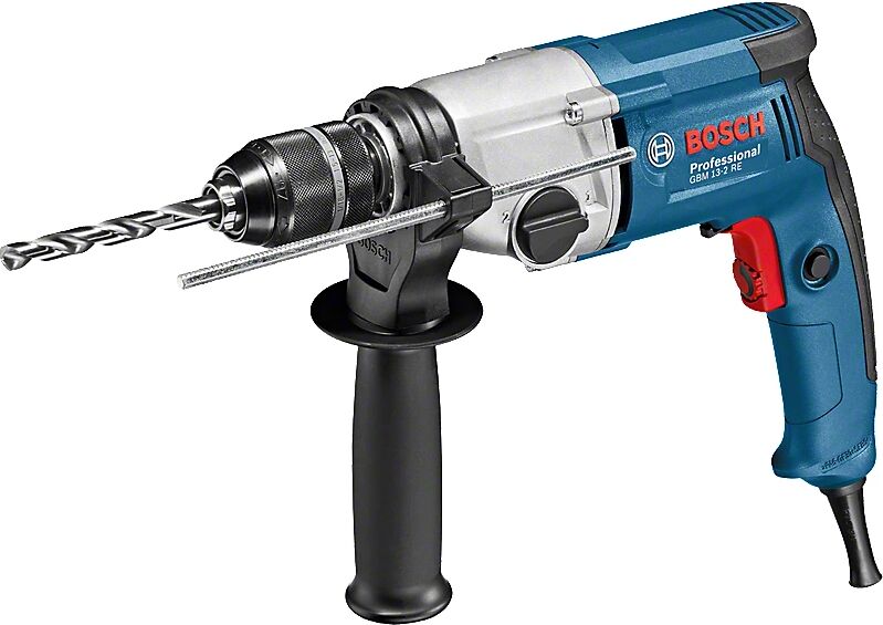 Bosch Taladradora GBM 13-2 RE Professional, en caja de cartón con asa adicional, par de giro máx. 39,5 / 12,5 Nm