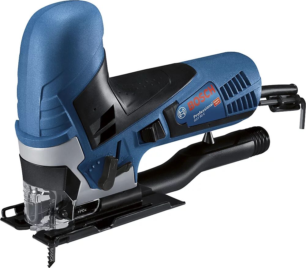 Bosch Sierra de calar GST 90 E Professional, en maletín para profesionales con llave de hexágono interior, 85,5 dB(A)