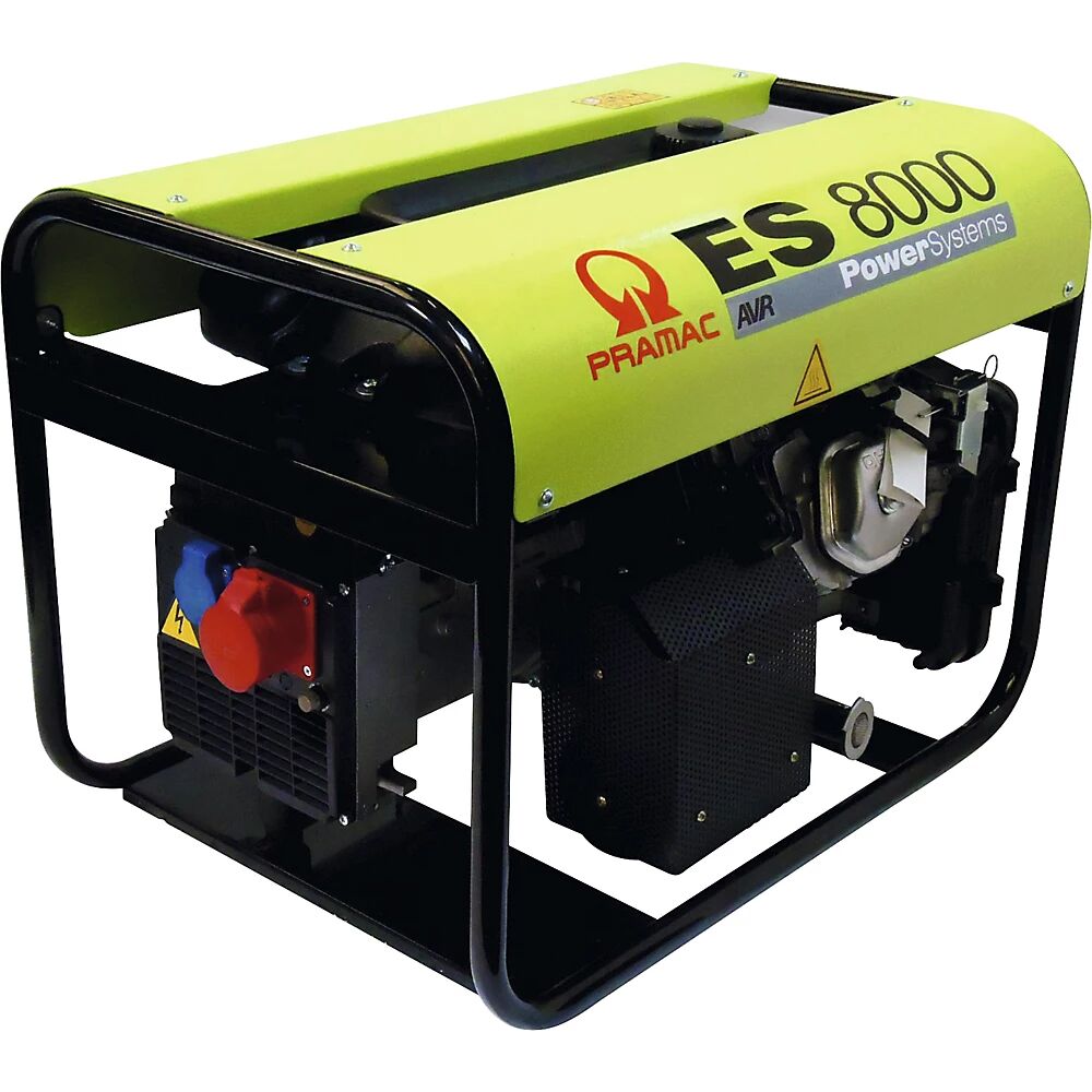 Pramac Generador eléctrico serie ES - gasolina, 400 / 230 V, ES 8000 - potencia 3,3 kW, 3,3 / 5,6 kW