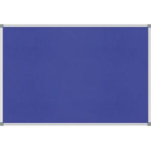 MAUL Panel para alfileres STANDARD, cubierta de fieltro, azul, A x H 900 x 600 mm