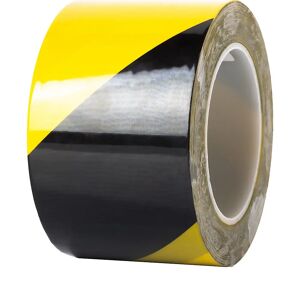 Ampere Cinta para marcar suelos, extra-fuerte, anchura 50 mm, grosor 0,2 mm, amarillo y negro