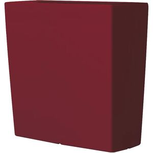 DEGARDO Macetero, TREVIA 900K, H x A x P 900 x 900 x 390 mm, rojo rubí