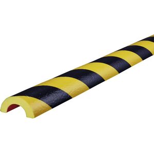 SHG Protección de tubos Knuffi®, tipo R30, 1 rollo de 50 m, negro y amarillo