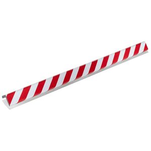 SHG Protección de esquinas Knuffi®, tipo H+, pieza de 1 m, en rojo y blanco retrorreflectante