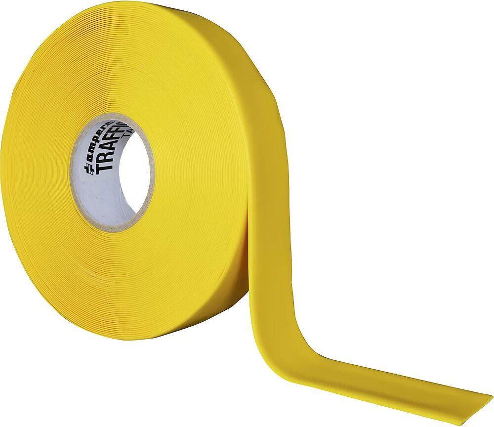 Ampere Cinta para marcar suelos, extra-fuerte, anchura 50 mm, amarillo