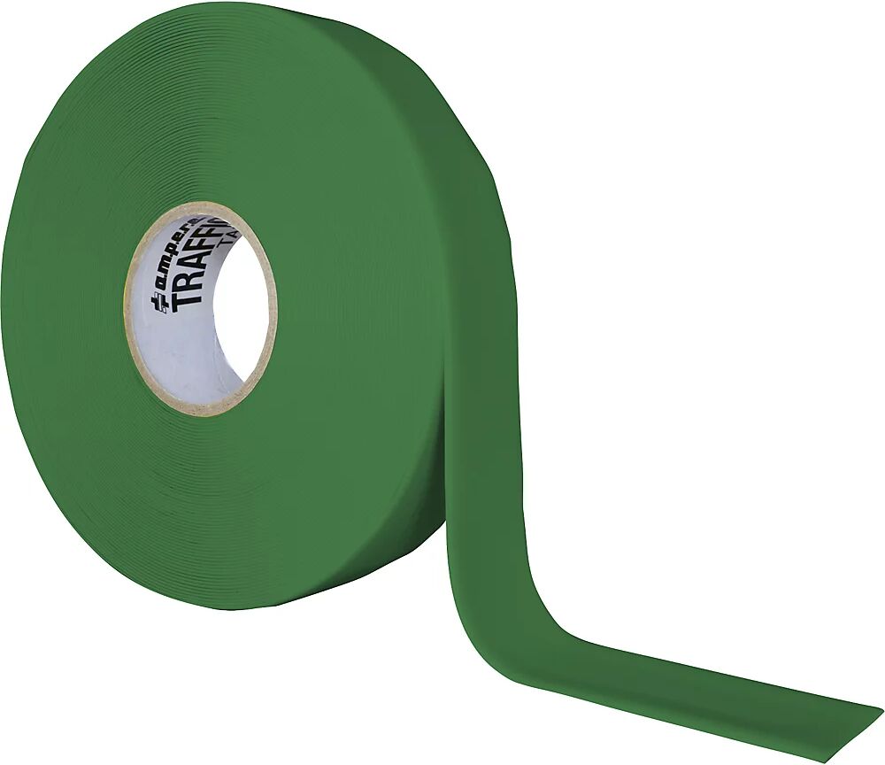 Ampere Cinta para marcar suelos, extra-fuerte, anchura 50 mm, verde