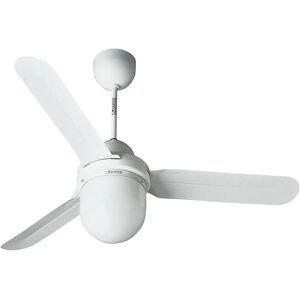 kaiserkraft Ventilador de techo DESIGN 1S/L, Ø del aspa 1600 mm, pintura blanca