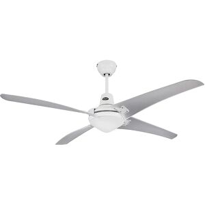 kaiserkraft Ventilador de techo MIRAGE, Ø del aspa 1400 mm, con mando a distancia, semitransparente / pintura blanca