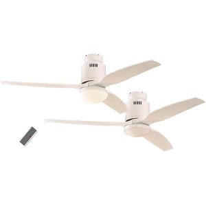 kaiserkraft Ventilador de techo AERODYNAMIX, Ø del aspa 1320 mm, pintura blanca