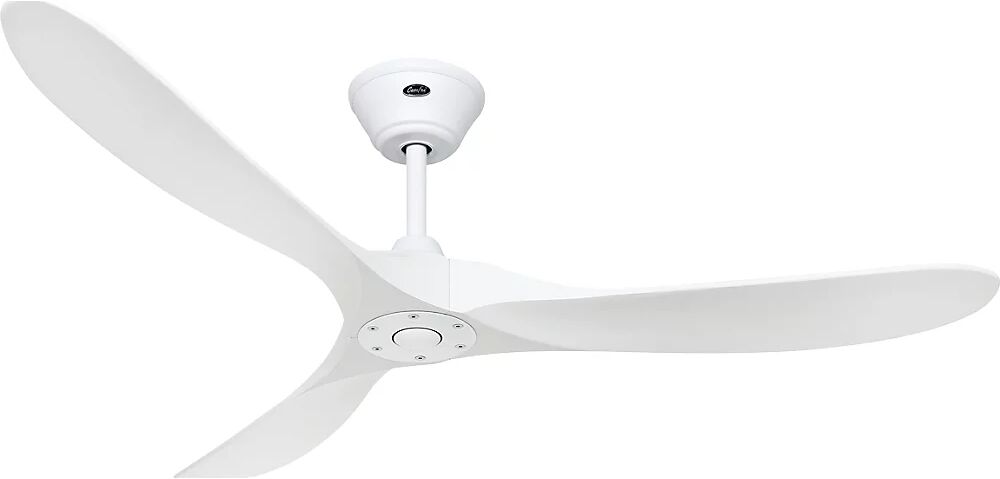 kaiserkraft Ventilador de techo ECO GENUINO, Ø del aspa 1520 mm, blanco mate / blanco mate