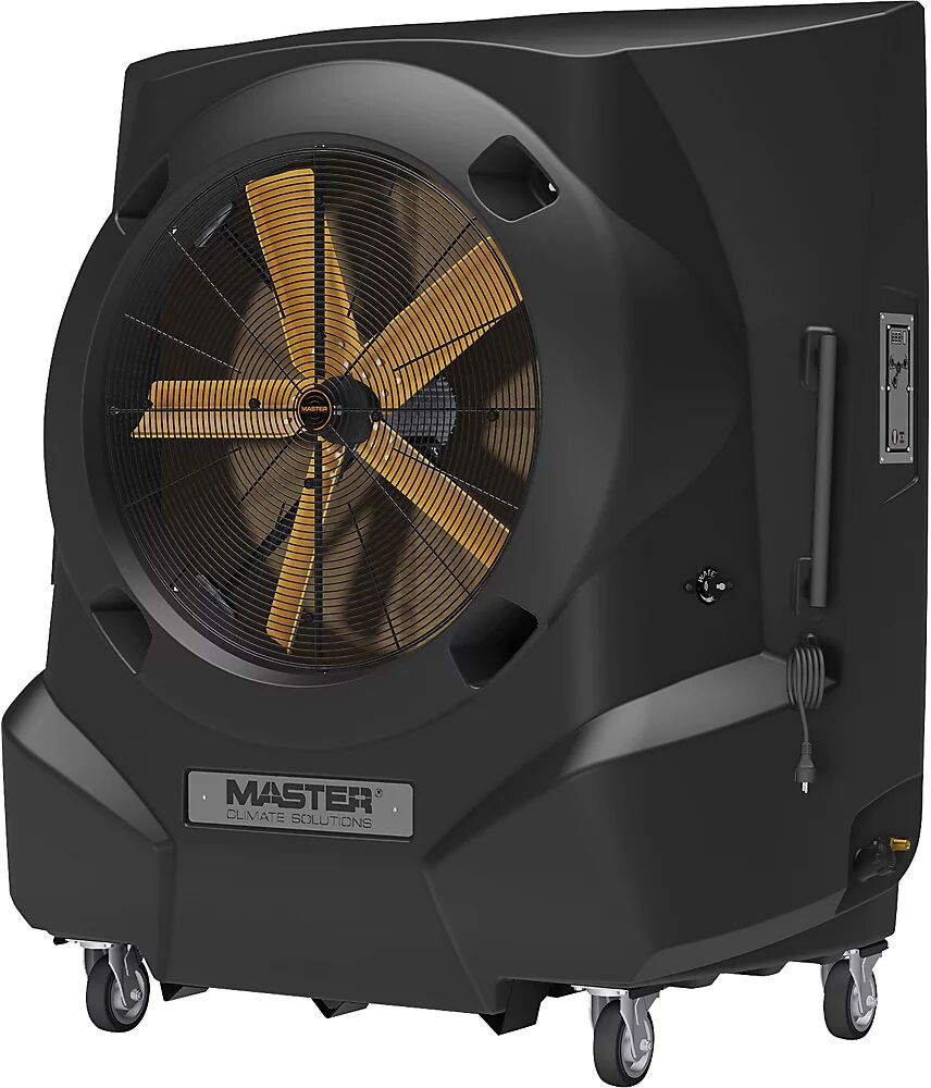 Master Climatizador evaporativo BC 341, 1,05 kW, tamaño de la habitación 400 m², con 4 ruedas giratorias, negro