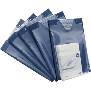 EICHNER Sobre-carpeta DIN A4 TURBO, A x P 230 x 330 mm, UE 10 unid., azul