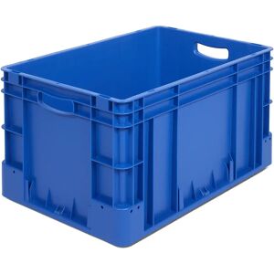 kaiserkraft Recipiente industrial, capacidad 60 l, L x A x H 600 x 400 x 320 mm, UE 3 unid., azul