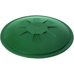 kaiserkraft Tapa encajable, para recipiente redondo de 210 l, verde