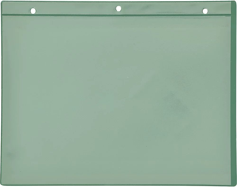 kaiserkraft Funda magnéticas, UE 50 unid., A x H 235 x 170 mm, DIN A5, verde