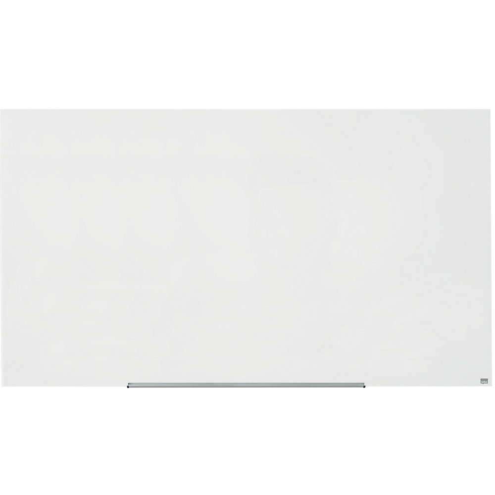 nobo Panel rotulable de cristal WIDESCREEN, 85'' - A x H 1883 x 1059 mm, blanco