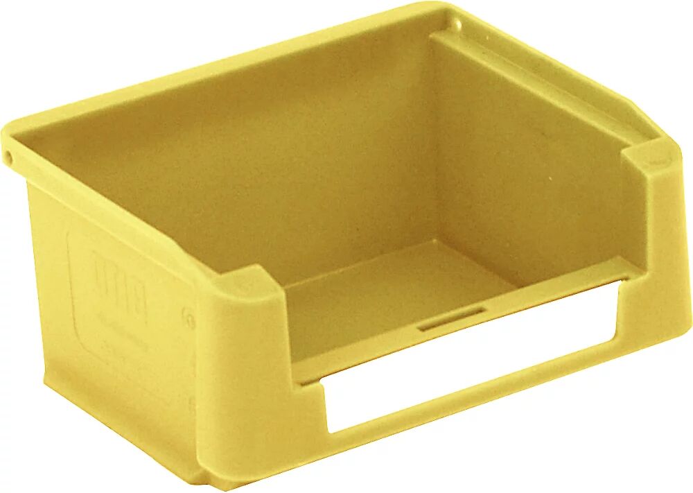 BITO Caja visualizable, L x A x H 85 x 102 x 50 mm, UE 60 unid., amarillo