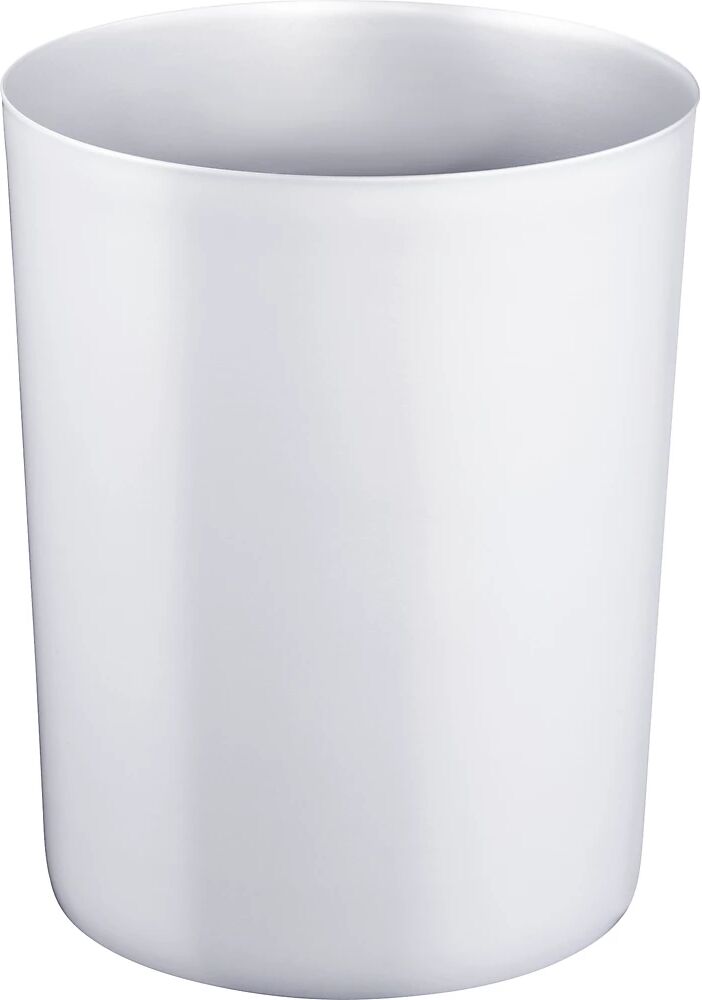 ZWINGO Papelera de seguridad, capacidad 13 l, Ø 245 mm, gris luminoso