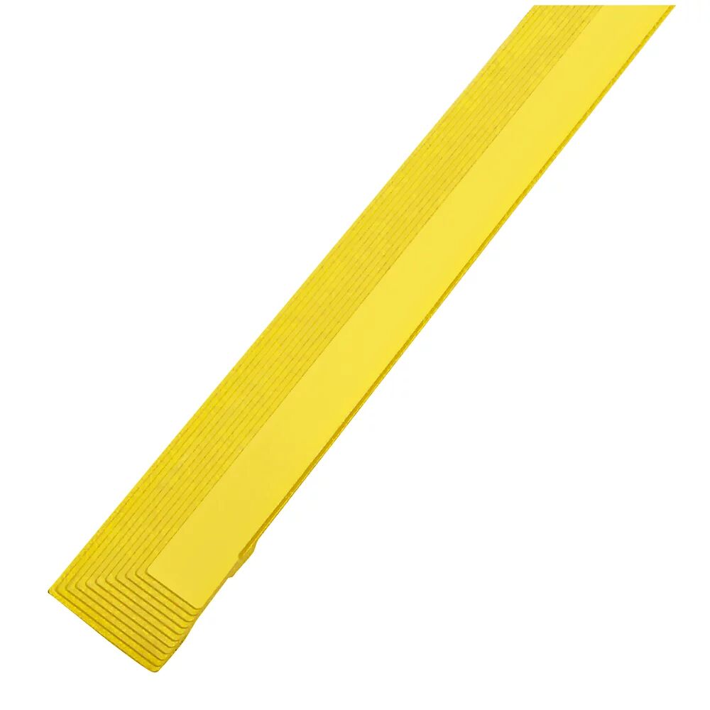 COBA Listón de borde, longitud 900 mm, con hueco, amarillo