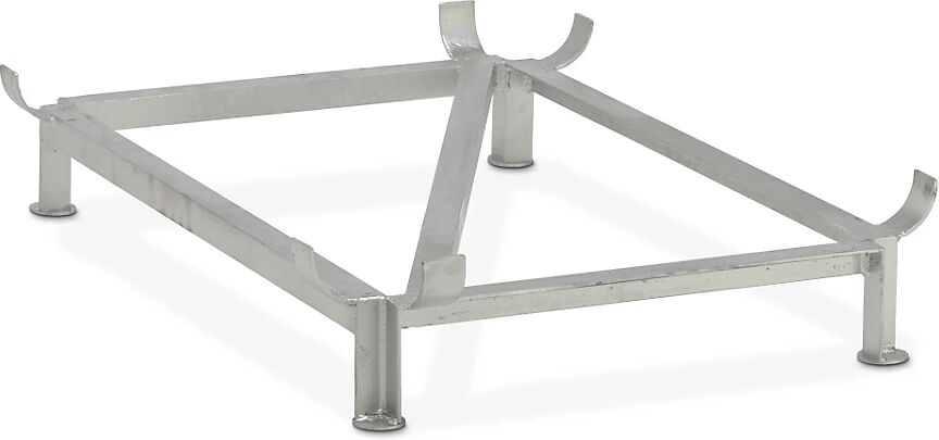 CEMO Bastidor de patas de acero, galvanizado, para L x A 1320 x 970 mm, capacidad 550 litros