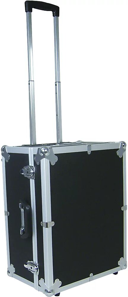 VISO Caja de transporte, acolchada, con dos ruedas y asa de trolley extraíble, L x A x H 450 x 350 x 210 mm