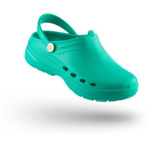 WOCK Zuecos Sanitarios Verdes WAYLITE 11 Hombre y Mujer Verde 36