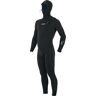 Manera X10D Meteor 4mm Hooded Chest Zip Traje De Neopreno (Negro) talla M