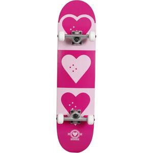 Heart Supply Quadron Logo Skateboard Completo (Rosa) talla 7.75
