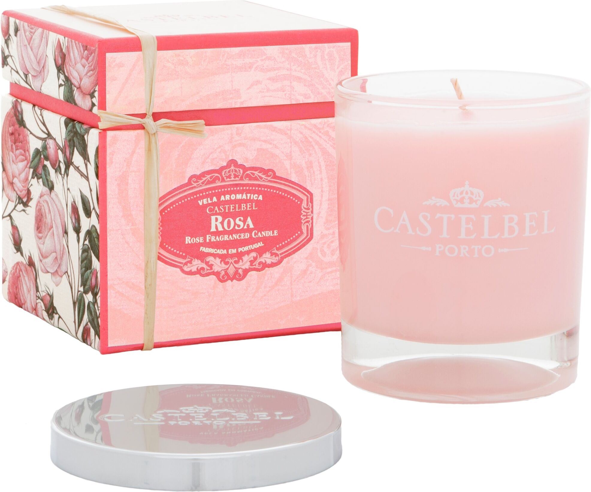 Castelbel Vela perfumada Rosa 210g