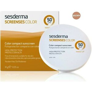 Sesderma Screenses Color Protector solar compacto FPS 50 10g Brown SPF50