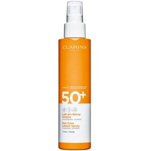 Clarins Loción solar en spray para el cuerpo UVb/uva 150mL SPF50