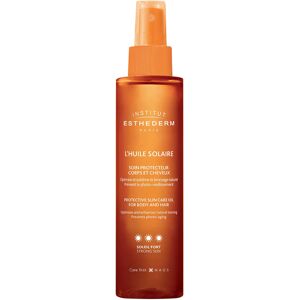 Institut Esthederm Solaire Aceite fuerte Protector solar para el cabello y el cuerpo 150mL