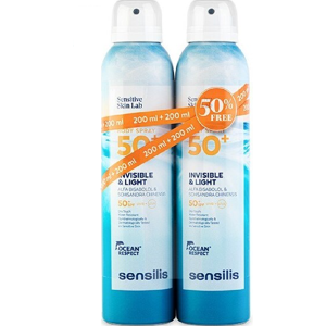 Sensilis Spray corporal 50+ invisible y ligeroSpray corporal 50 - 2x200mL 1 un.