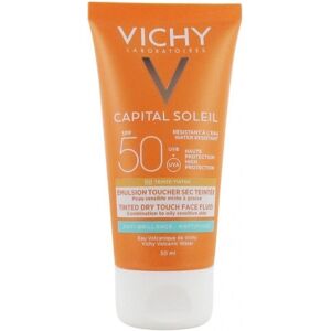 Vichy Capital Soleil Bb Fluido Tintado Toque Seco SPF50 + 50mL SPF50+