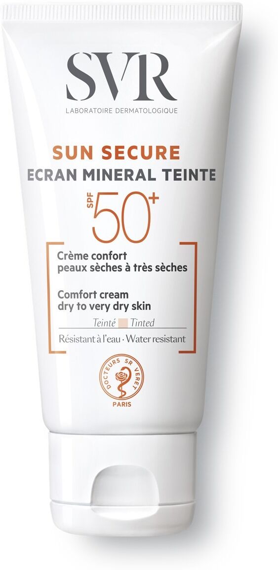 SVR Crema mineral con color Sun Secure para pieles secas 50mL