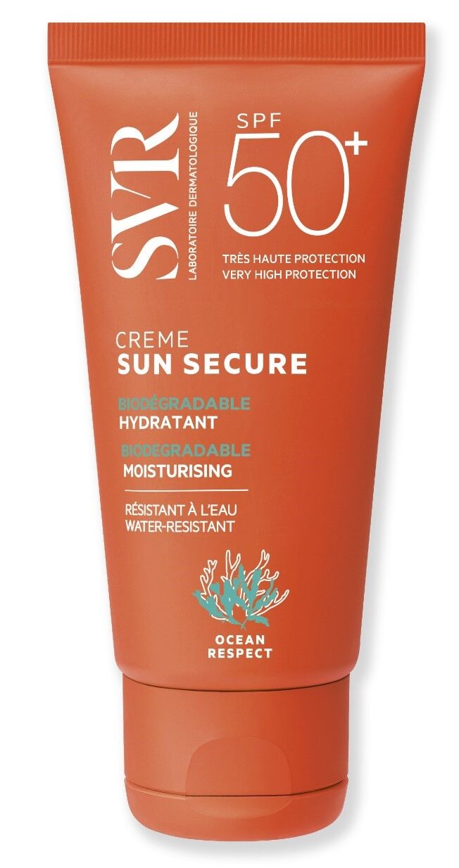 SVR Crema Facial Sun Secure SPF50 + para Pele Normal a Seca 50mL SPF50+