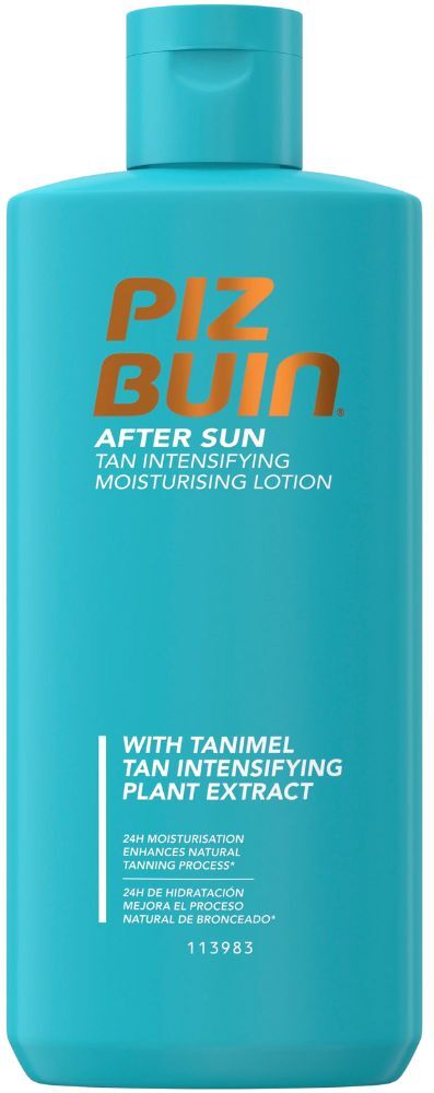 Piz Buin Loción Hidratante Intensificadora Del Bronceado Después Del Sol 200mL