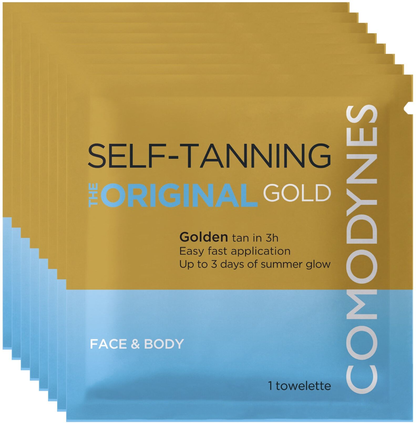 Comodynes Autobronceador las toallitas originales 8&nbsp;un. Gold