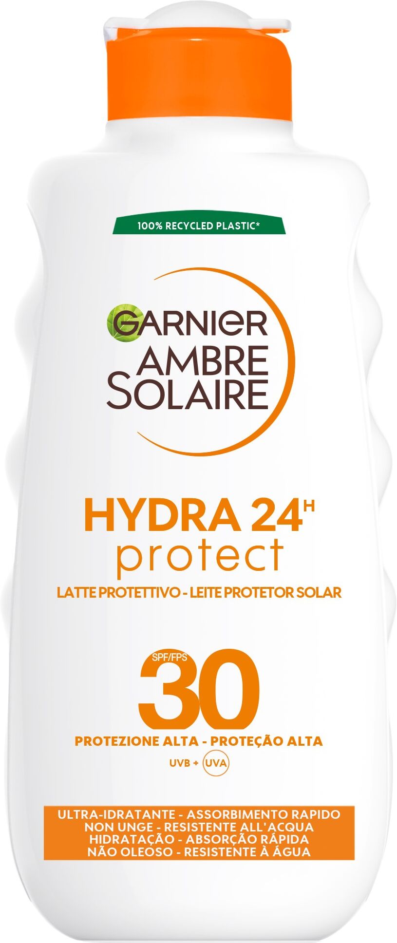 Garnier Ambre Solaire Hydra 24 Protect Leche Corporal SPF30 200mL SPF30