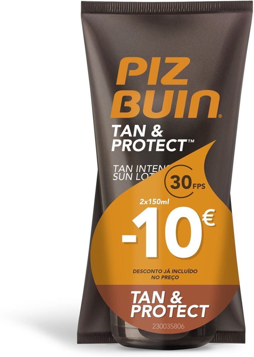 Piz Buin Loción solar intensificadora del bronceado Tan &amp; Protect 1&nbsp;un. SPF30