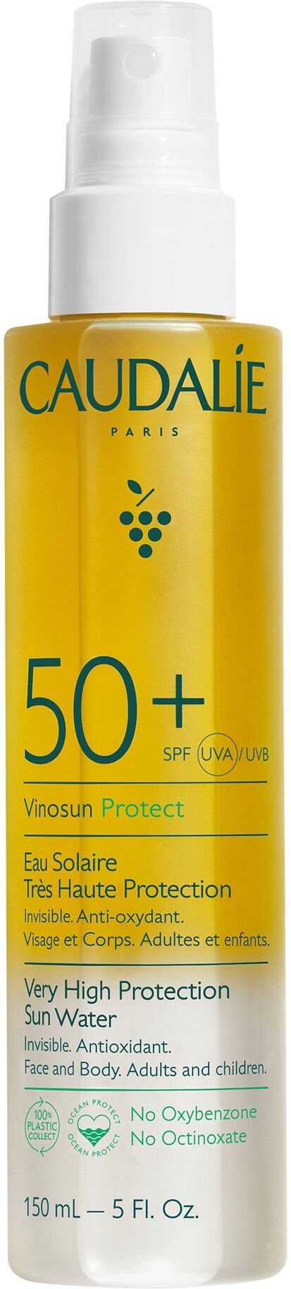 Caudalíe Vinosun Agua Solar SPF50 150mL SPF50+