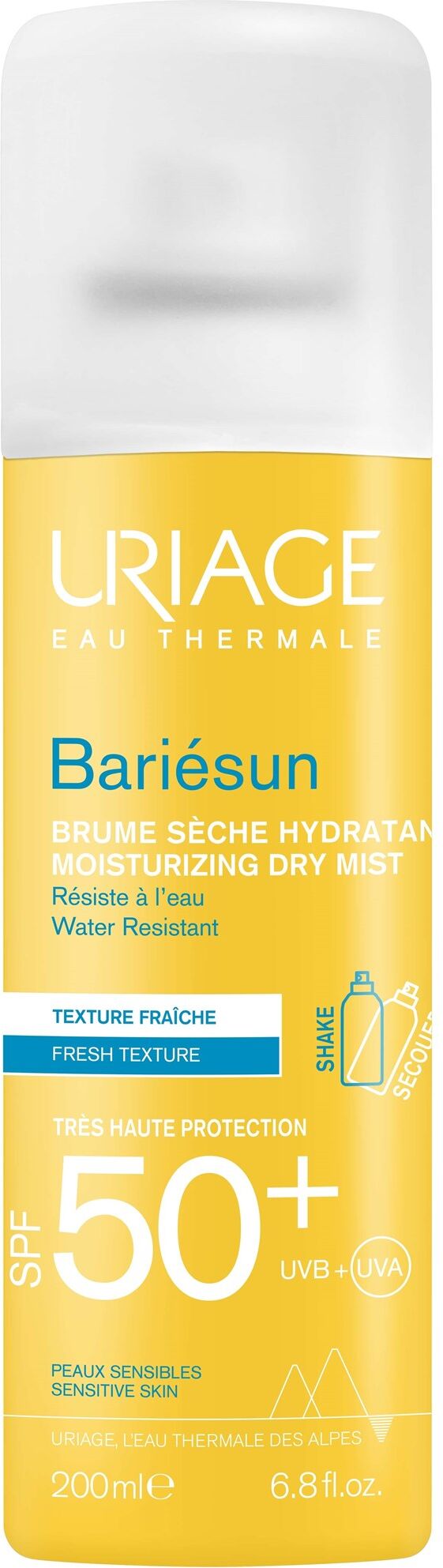 Uriage Bariésun Bruma Seca Alta Protección SPF50 + 200mL SPF50+