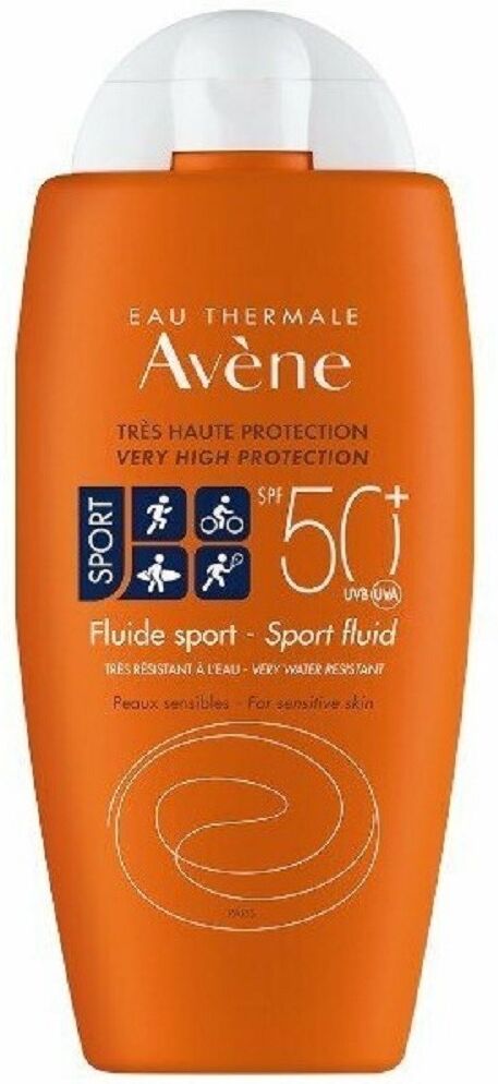 Avène Sport Fluid Piel Sensible SPF50 100mL SPF50