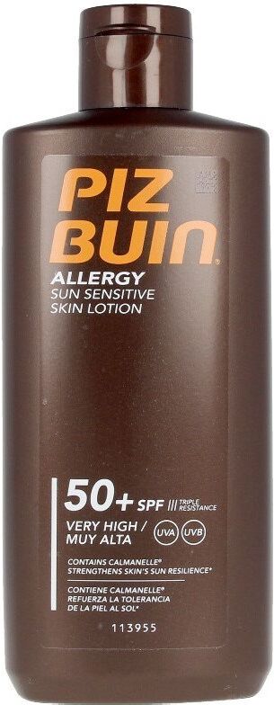 Piz Buin Alergia Piel Sensible al Sol Loción Corporal Protección 400mL SPF50