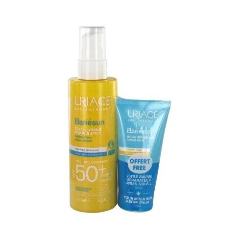 Uriage Bariésun Spray Corporal SPF50+Bariésun Spray corporal SPF50 200 mL Baume After Sun 50 mL 1&nbsp;un. SPF50+