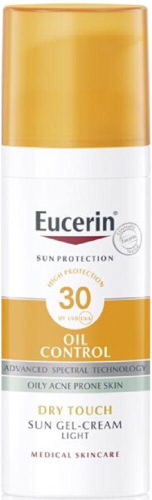 Eucerin Sun Protection Gel-crema solar SPF30 Oil Control Piel propensa al acné 50mL SPF30