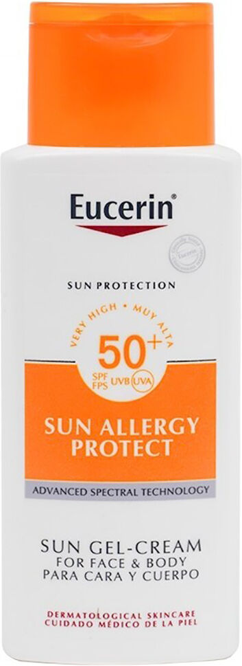 Eucerin Sun Protection Sun Allergy Protect SPF50 Sun Gel-Crema Cara y Cuerpo 150mL SPF50+